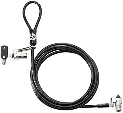 HP Security Cable Lock - para Chromebook 11 G7, 11a G6, 14A G5; Chromebook X360; Elite x2; Elitebook X360; ZBook