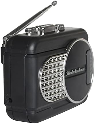 Studebaker Walkabout II Walkman Player de estéreo pessoal com rádio AM/FM e alto-falante embutido