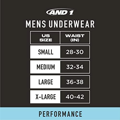 And1 Men's Performance Leggings - Camadas da base de compressão atlética
