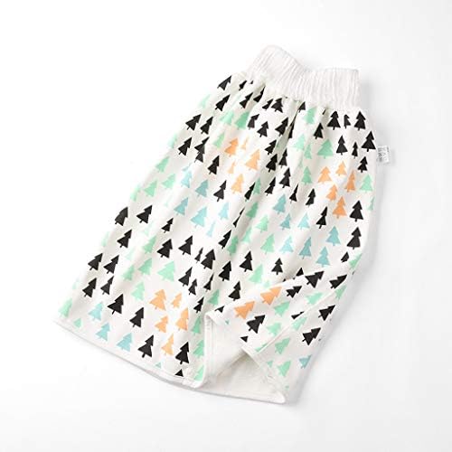 DIGOOD KIDS SPORT SPORT Quick Dry, shorts confortáveis ​​de saia de fraldas de fraldas de bebê 2 em 1 garoto