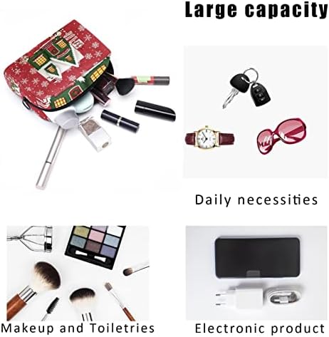 Bolsa de maquiagem de viagem, bolsa de cosméticos Caso organizador, para mulheres de produtos de higiene