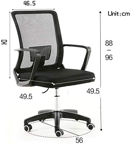 Presidente do escritório mch msh computer mesa de mesa cadeira com suporte lombar em altura ajustável Cadeira