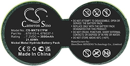 Cameron Sino New 3000mAh / 21.60whReplacement Fit for Makita 6010SD, 6010SDW, 6070D, 6076DW, 6170D,