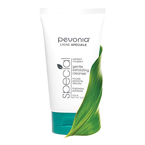 Limpador de rosto esfoliante suave Pevonia - limpador facial para suavizar e limpar a pele - lavagem do rosto