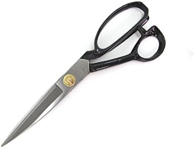 Giharu Cutlery MTH-EX Correta tesoura de corte, 9,4 polegadas, preto, hagane forjado
