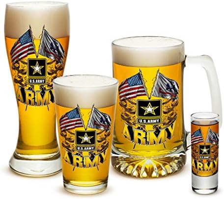 Copos de cerveja? Presentes das forças armadas para homens ou mulheres? Homens do exército American