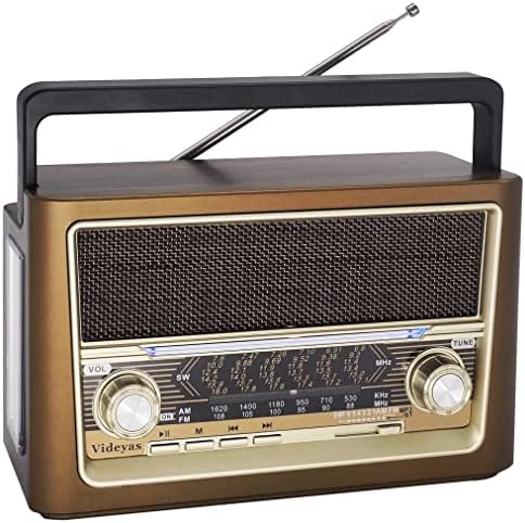 Radios de ondas curtas Rádio FM, Am FM Radio Retro
