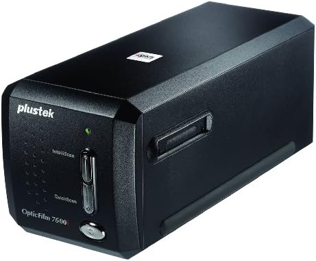 PLUSTEK OPTICFILM 7600I AI Scanner de filme, 7200 DPI, interface USB 2.0 para Windows & Mac