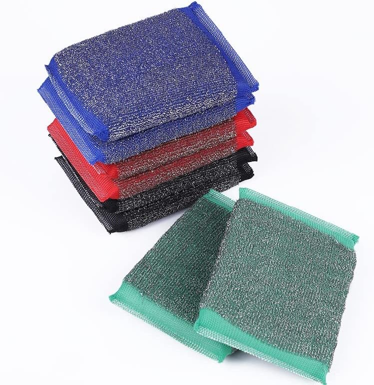 Esponja de esponja de lavagem de pratos para ferramentas de superfície dura esfolia de uso múltiplo para