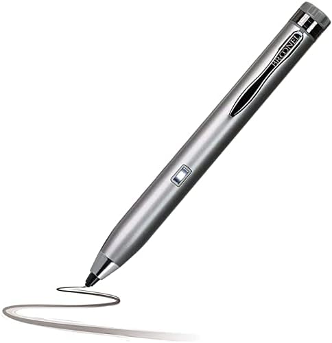 Caneta de caneta ativa digital de ponto de prata de broonel - compatível com laptop de superfície 5