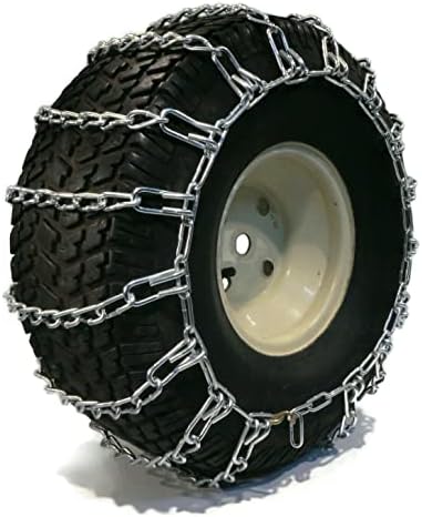 A ROP SHOP | Par de 2 cadeias de pneus de ligação 25x10x8 para Peerless & Maxtrac ATV, UTV, Quad Bike