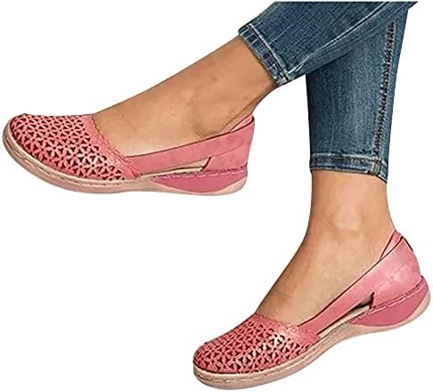 Sandálias de slide feminino Sapatos casuais de verão para mulheres escorregadias respiráveis ​​escorregadores