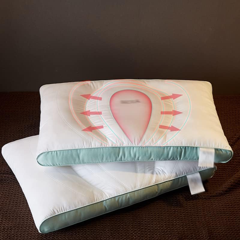 Hldeth Super Soft Pillow Core para proteger a vértebra cervical e reparar vértebra cervical para ajudar a dormir em casa no pescoço travesseiro
