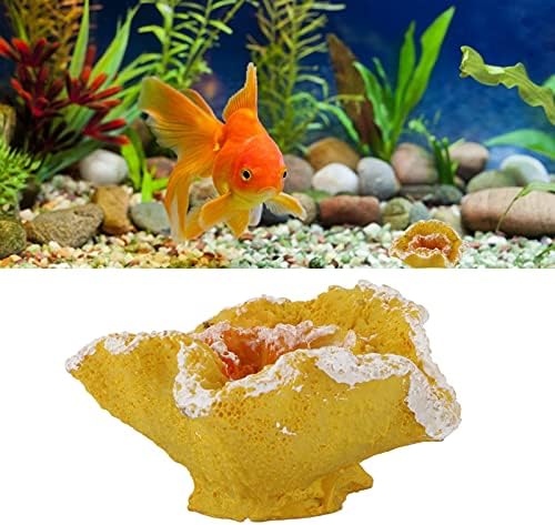 Ornamentos de coral de aquário Chiciris, modelagem interativa de limpeza fácil decoração de coral de peixes para paisagismo aquário