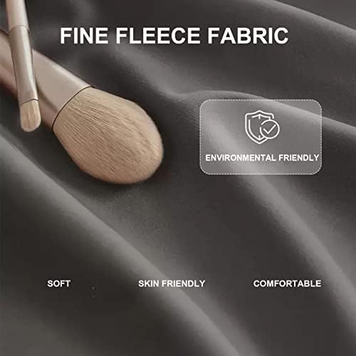 Zzyk Modern Faux Fleece estofado travesseiro de cabeceira adulto com almofada de cabeceira de