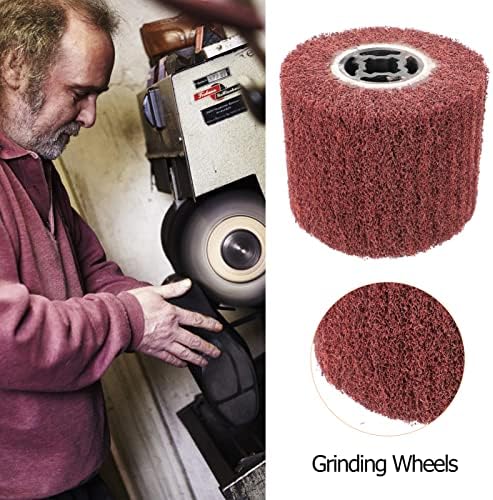Bienka não tecido de polimento de polimento de roda de polimento de roda de roda de roda de roda de