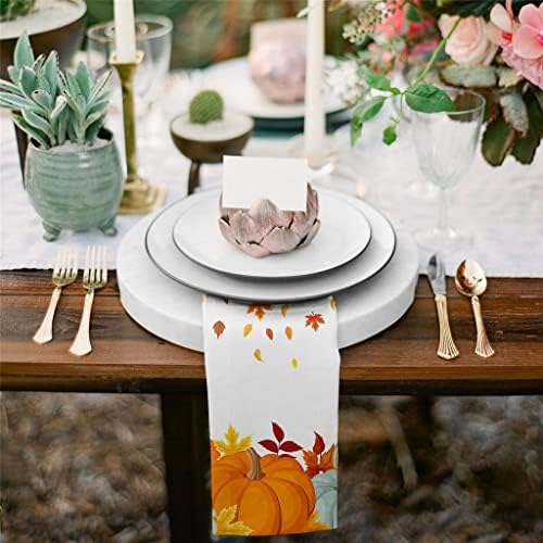 FSYSM Ação de Graças Fall Maple Leaf Pano Gabinetes Conjunto de Banquetes Decoração de Casamento Restaurante Restaurante Tabela Gabinetes Tabela