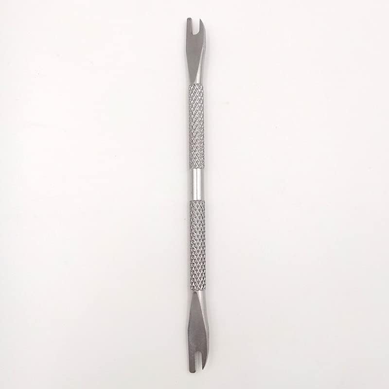 2mm de 3 mm 3 mm de couro duplo linha de modelagem de caneta aresta de caneta Crimping Craft Ferramentas de escultura
