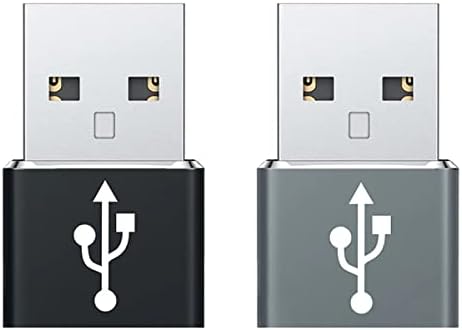 Usb-C fêmea para USB Adaptador rápido compatível com o seu RealMe XT 730G para Charger, Sync, dispositivos