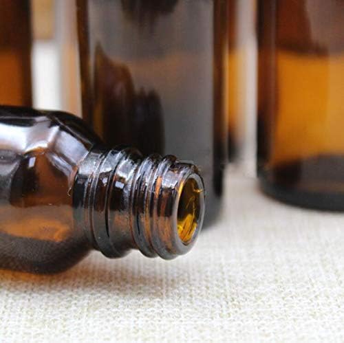 2pcs 100 ml de alta escala vazia Rolagem de vidro âmbar em garrafas garrafas de perfume de óleo essencial com