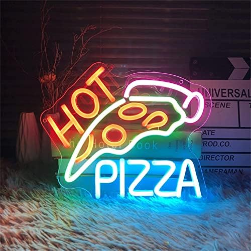 DVTEL Hot Pizza Neon Sinal LED Modelagem de LED LEITAS LUMAS LUMINAS LUZ