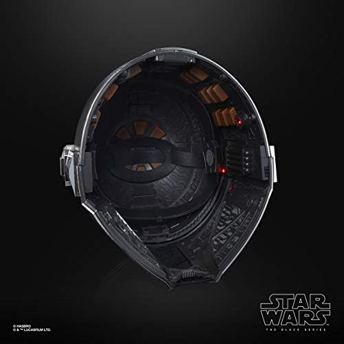 Star Wars the Black Series The Mandalorian Premium Electronic Helmet Roleplay Collectible, Toys for Kids, de 14 anos ou mais