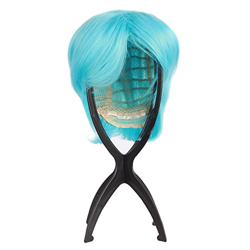 MapOfBeauty 14 polegadas/35 cm 3 Pacote de peruca Pacote para a ferramenta de exibição de peruca PORTABLE
