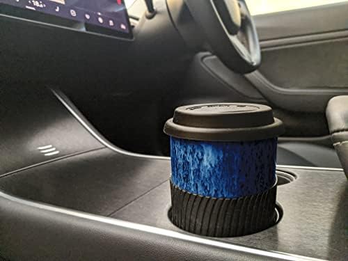 Viajante universal - caneca de café de 16 onças de viagem. Copo grande e reutilizável com tampa de silicone