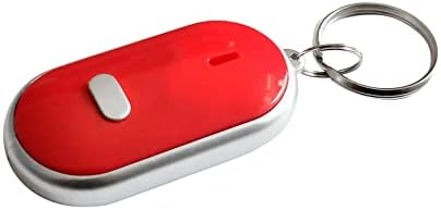 Carteira de identificação para mulheres led portáteis perdidos key localizador de keychain whistle som controle de chave bolsa para mulheres