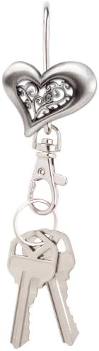Finders Key Burse Original, Chaves de chaveiro patenteado, suporte de chave com fecho e charme fofo e