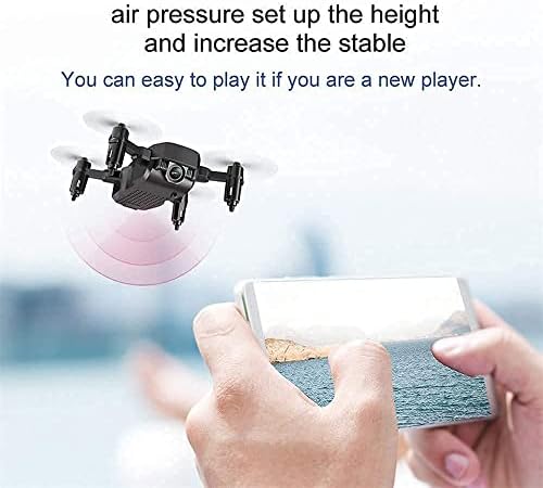 Drones ujikhsd para iniciantes wifi fpv drones com câmera para adultos-kids 4k hd altitude segure quadcopter com posicionamento de fluxo óptico, siga-me, 3D flip