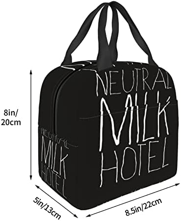 Vvedik neutro leite hotel saco de lanchonete unissex Moda à prova d'água contêiner de almoço leve