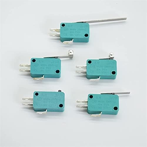 Depila micro interruptor 2pcs Micro limite interruptores 16a 250V 125V NO+NC+COM 3 pinos SPDT Micro interruptor