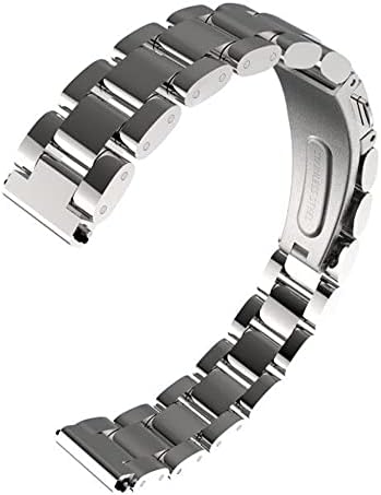 Banda Pinhen Watch Compatível com a pulseira Xiaomi Mi Band 2 - pulseira de pulseira de aço inoxidável pulseira pulseira para mulheres