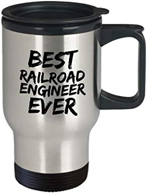 Engenheiro de ferrovia Travel Caneca Melhor Estrada Ferroviária Ever Evernation Presente para colegas