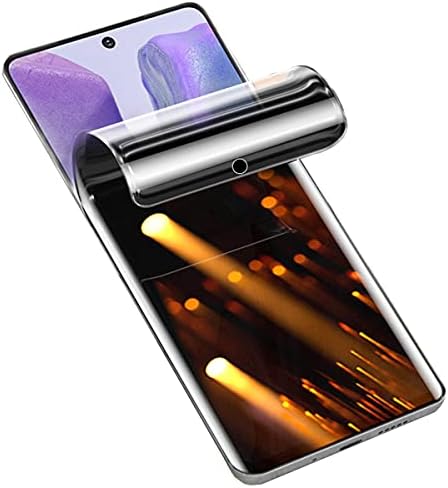 Soliocial 【2 pacote】 Protetor de tela de privacidade de filme de hidrogel compatível com a Samsung
