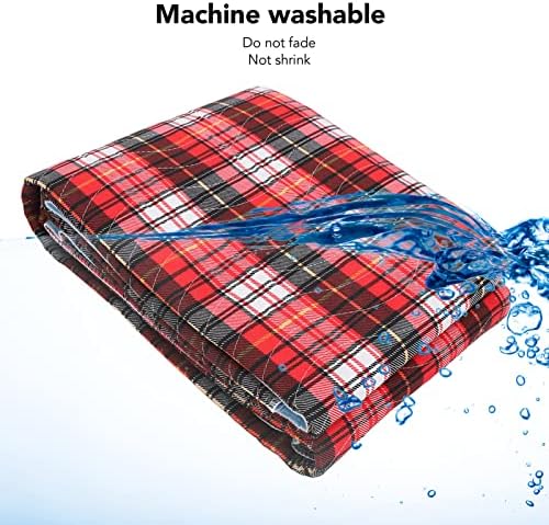 Almofadas de cama de incontinência, Ultra absorção à prova d'água reutilizável algodão urina almofada para