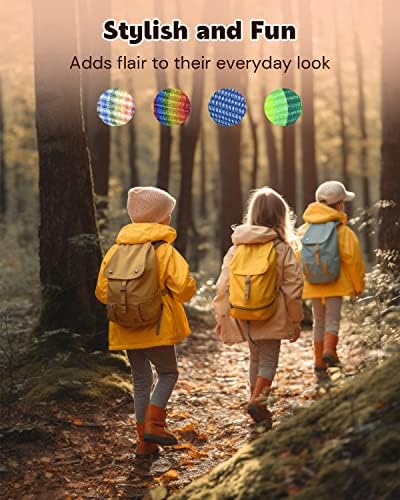 Pulseira de Airtag para crianças, capa de proteção de tag de maçã colorida com pulseira de nylon, co -rastreadores de GPS anti -Lost Caso Cober