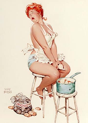 2023 Calendário de parede [12Pages 8 x12] Hilda Chubby Pinup Redhead Sexy Girl Vintage Pin Up M421