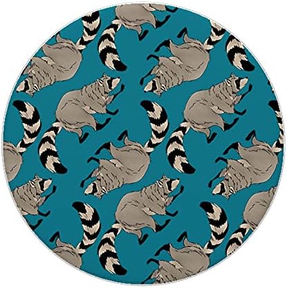 Raccoon Pattern Trash Panda Forest Animal Amante Popsockets Swappable PopGrip