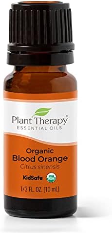 Terapia vegetal laranja sanguínea USDA Óleo essencial orgânico 10 ml puro, não diluído, grau terapêutico