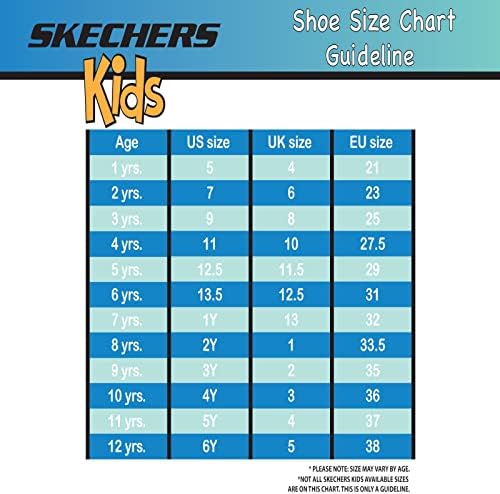 Skechers Kids Girls 302480L Sneaker, cinza claro, 13 garotinha