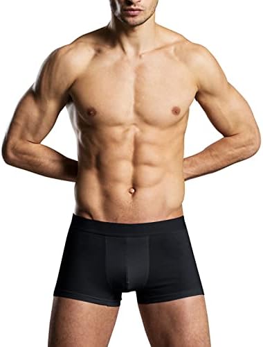 Boxers para homens cor boxer sólido boxer cintura íntima tamanho confortável tamanho masculino masculino
