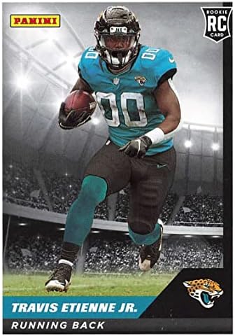 2021 Panini Standard Size Insert #71 Travis Etienne Jr RC ROOKIE Jacksonville Jaguars NFL Cartão de negociação de futebol