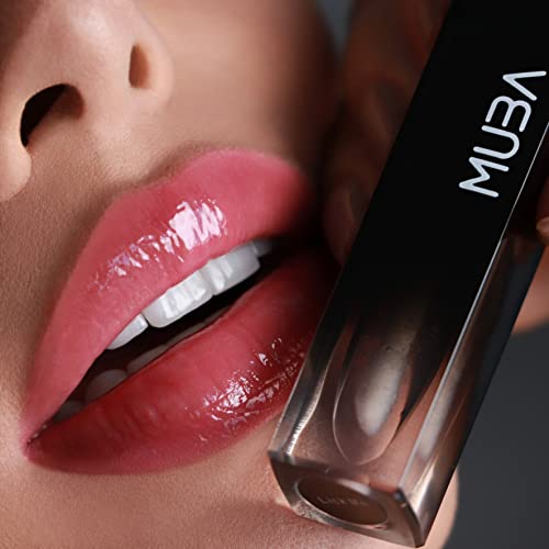 Muba Cosmetics Liquid Lipstick - 24 horas à prova d'água duradoura, não transferível e com maquiagem labial,