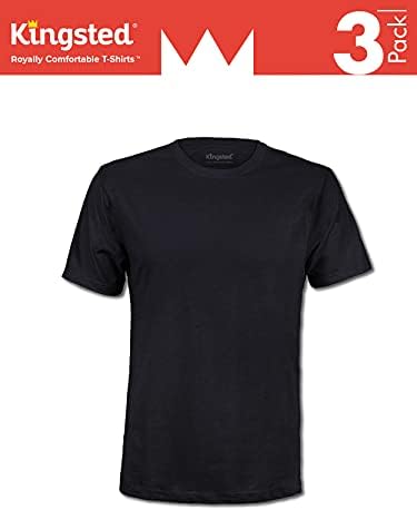 Pacote de camisetas Kingsted para Men Pack - Royally Feild - Soft & Fresh Premium Fabric - CASCE CLASSIC bem