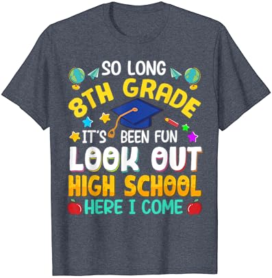 Tão longa a 8ª série do ensino médio aqui eu venho a camiseta de formatura