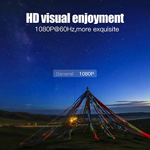 Extender HDMI 165 pés sobre um único Cat5E/6, estender 1080p@Vídeo 60Hz, transmitir vídeo de áudio de forma