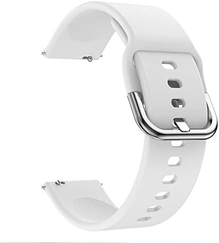 Cinta de faixa de vigia de silicone ndjqy para Garmin Venu/Sq/Venu2 Plus/Forerunner 245 645 Garminmove Sport Smart Watch Pulset de 20 mm de pulseira de 20 mm