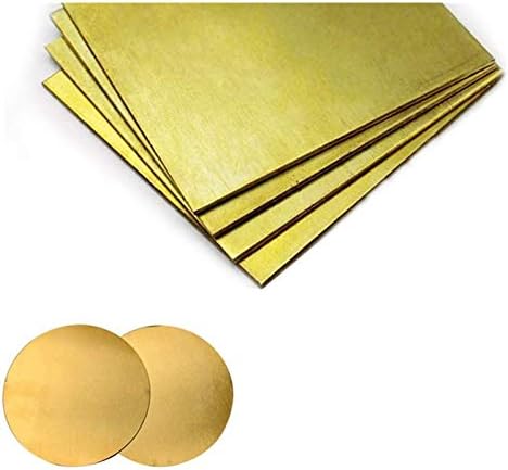 Zhengyyuu Brass Placa de cobre Folha de metal de metal folha de metal alumínio Folhas de cobre viáveis